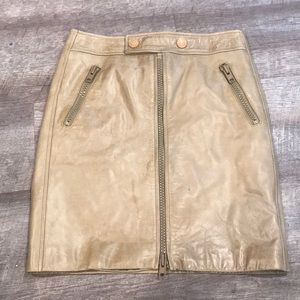 Vintage Marc Jacobs leather skirt
